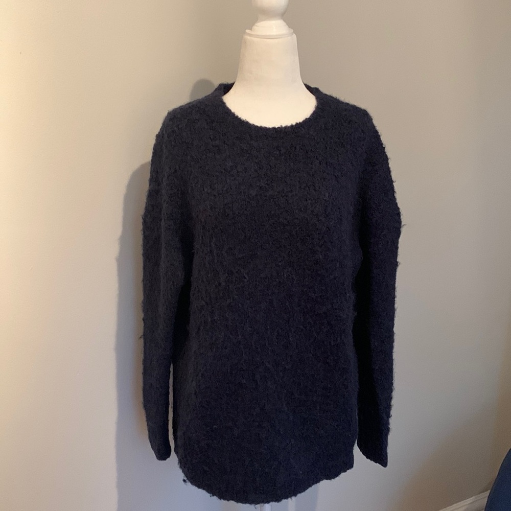 Navy sweater